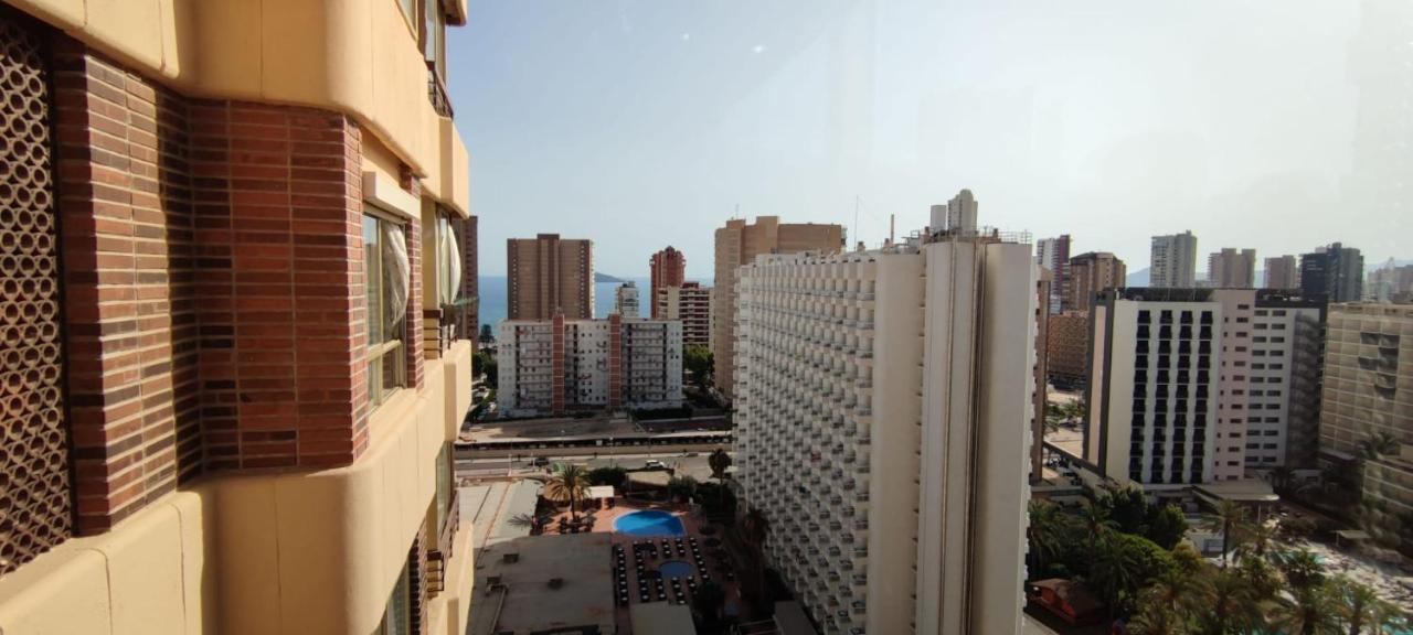 Precioso Apartamento Con Piscina Y Vistas Al Mar Mediterraneo. Benidorm Exterior photo